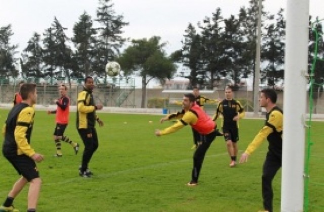 Интензивна тренировка и възстановяване за Ботев днес