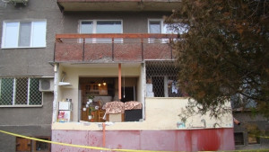 Взрив събори тераса в Димитровград