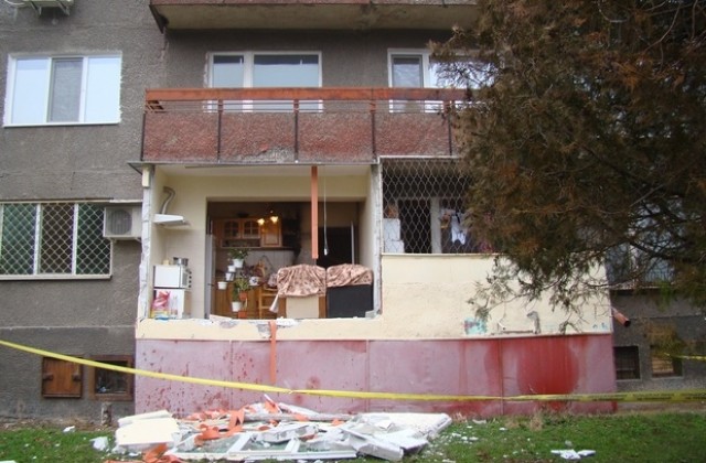 Взрив събори тераса в Димитровград