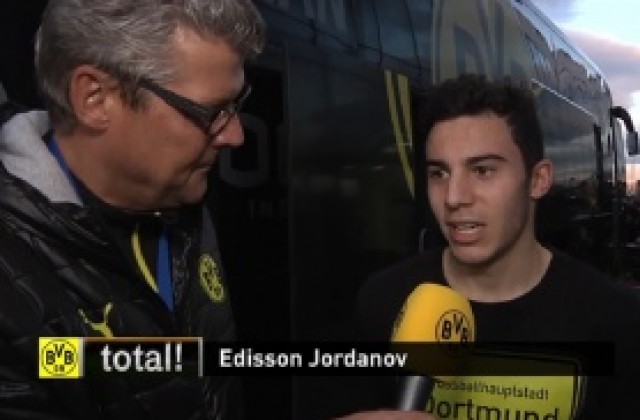 ВИДЕО: Едисон Йорданов: Да съм в първия отбор на Борусия Д е голям шанс за мен