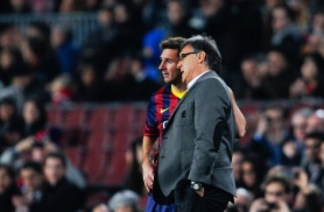 Мартино: Поздравявам Роналдо, но най-добрият на света е в Барса