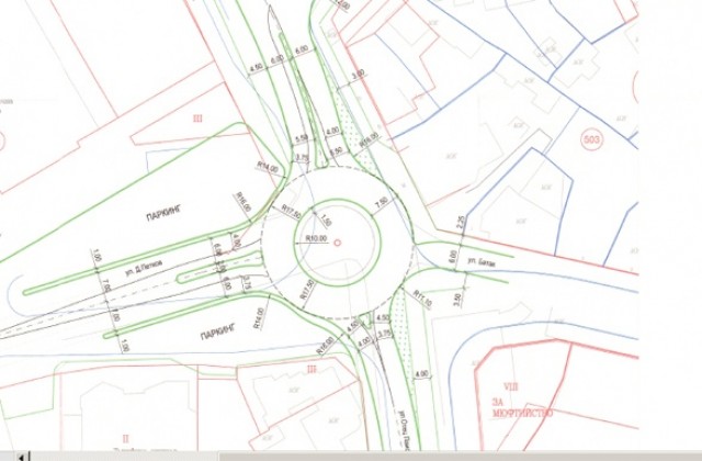 Планират изграждане на кръгово кръстовище до стоматологията