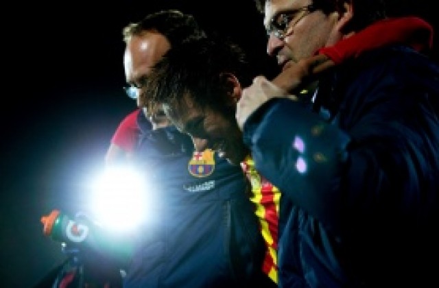 Неймар се контузи сам, травмата е в глезена