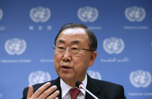 Бан Ки-мун оттегли поканата към Иран за участие в мирната конференция за Сирия