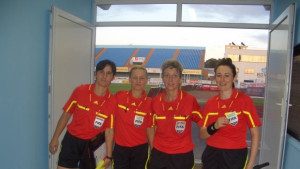 Международна съдийка по футбол стана майка на момче