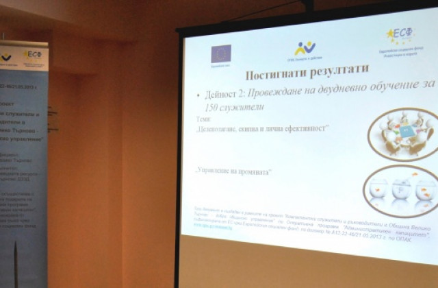 186 общинари повишиха компетентността си по проект