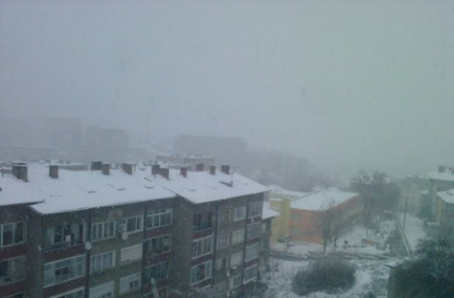 Жълт код за снеговалеж