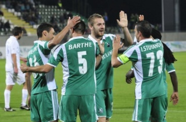 Пороен дъжд осуети контролата на Лудогорец с Клуж