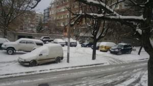 Централните улици са почистени