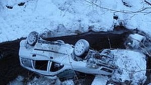 Опел падна в рБистрица