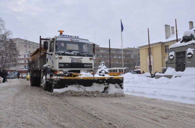 Мерки срещу заледяването на улици във Видин