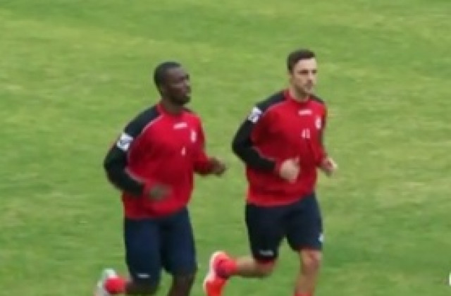 ВИДЕО: Ди Вани направи първа тренировка с ЦСКА