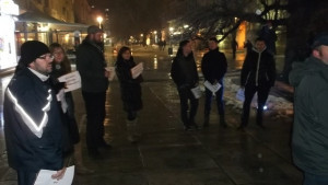 И граждани на Сливен излязоха на протест в защита на