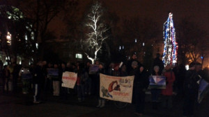 Протестиращи викаха Странджа не е манджа