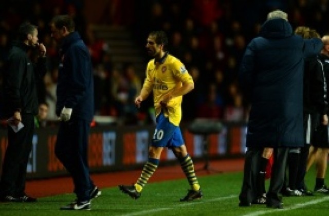 Венгер несъгласен с изгонването на Фламини