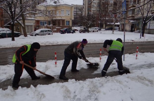 Пътищата в Ямбол са проходими при зимни условия
