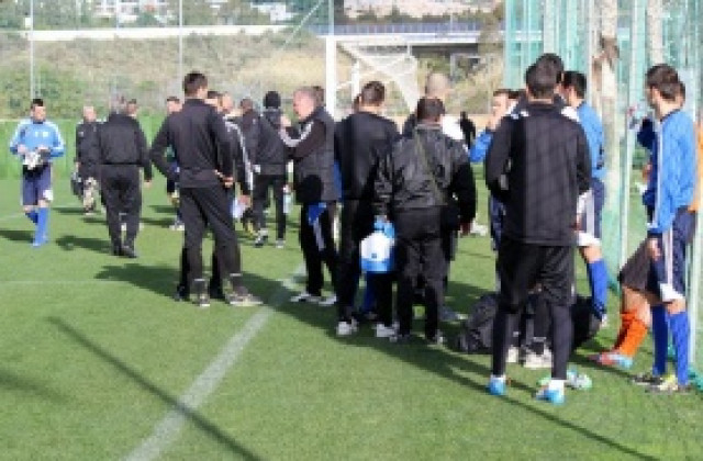 СНИМКИ: Любимец с първа тренировка в Марбея, играе с поляци