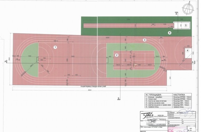 Ремонтират спортната площадка в мездренската гимназия