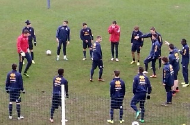 СНИМКИ: Георг Василев с първа тренировка за Парма