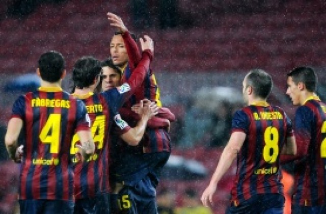 ВИДЕО: Без Меси и Неймар, Барселона се разправи лошо с Леванте