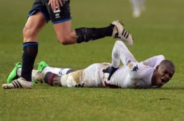 Откараха звезда на Каляри по спешност в болница