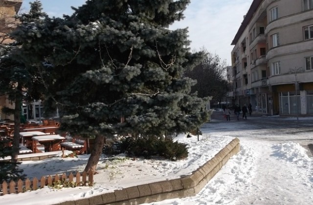 Частично мокри пътища