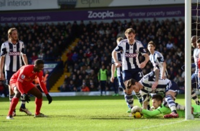 ВИДЕО: Ливърпул изгуби ценни точки срещу Уест Бромич