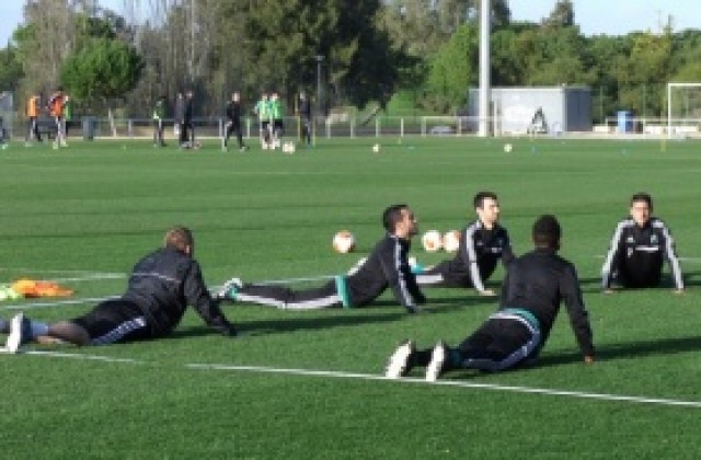 СНИМКИ: Първа тренировка по испански модел в Лудогорец