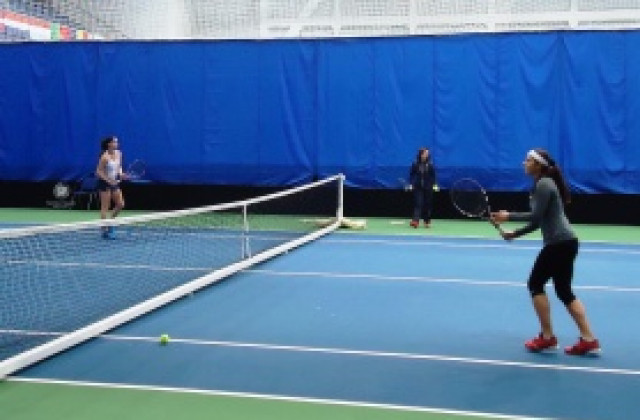Тенисистките ни с две тренировки преди двубоя с Люксембург