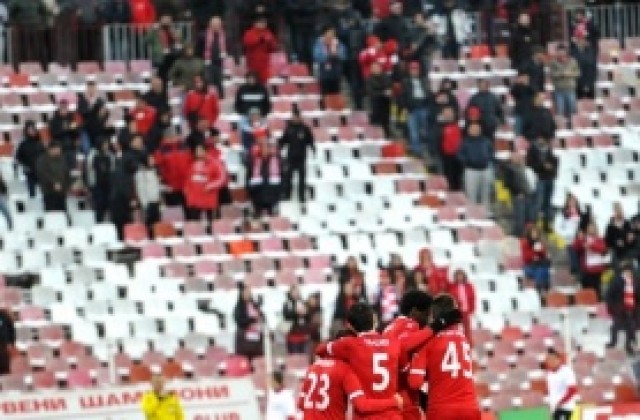 С гол на Косоко ЦСКА наказа чешки грубияни