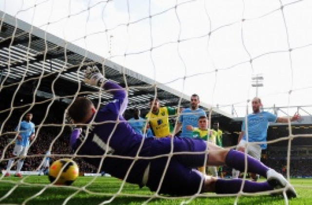 Сити с нова грешна стъпка, този път срещу Норич