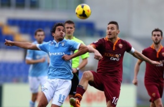 Рома изпусна да бие Лацио, 0:0 в дербито на Рим
