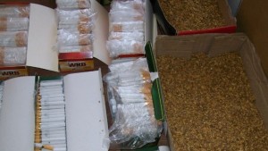 Голямо количество тютюн и цигари иззеха ямболски полицаи