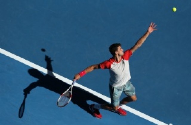 Гришо не успя да се справи с унищожителния сервис на Гулбис и отпадна