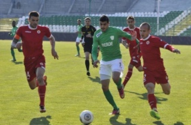 Марто Петров донесе победата на ЦСКА над Берое в контрола