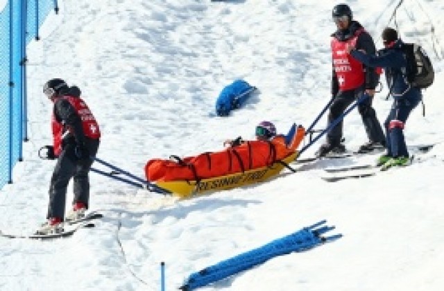 Италианката Мойоли със скъсани връзки след сблъсъка със Сани Жекова