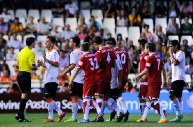 ВИДЕО: Севиля изпусна победата срещу Валенсия