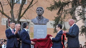 Откриха паметник на Левски в сръбския Димитровград