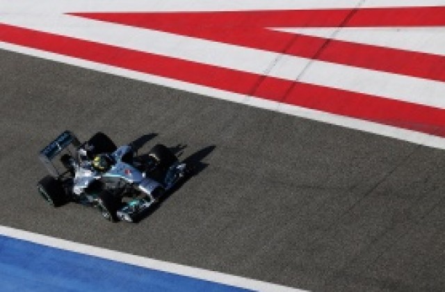 Нико Розберг най-бърз в сутрешния тест