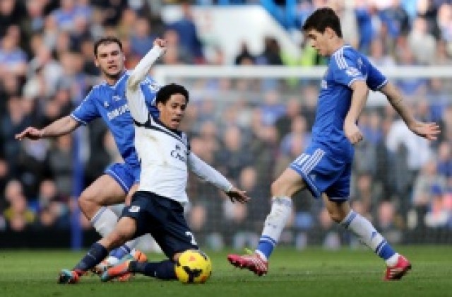 Късна развръзка донесе трите точки за Челси срещу Евертън