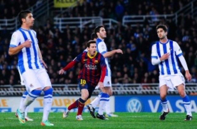 Меси се изравни с Раул във вечната голмайсторска листа на Примера