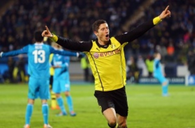 ВИДЕО: Борусия Дортмунд смачка Зенит и чака 1/4-финалите в Шампионската лига