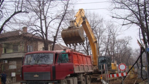 Част от бул Христо Ботев и утре без вода