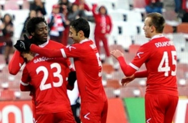 ЦСКА разкри Славия за едно полувреме, дръпна с четири точки на Левски