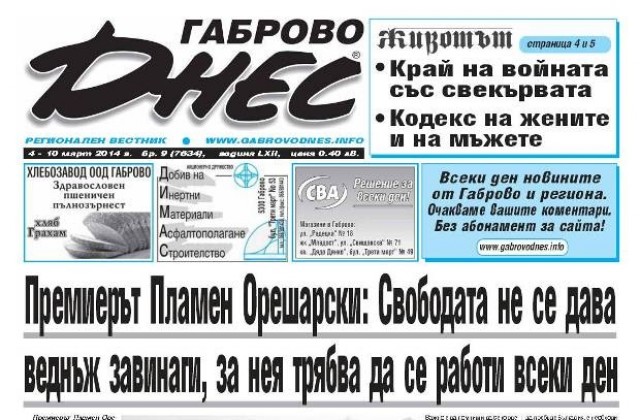 До Коледа Габрово ще бъде чисто нов град