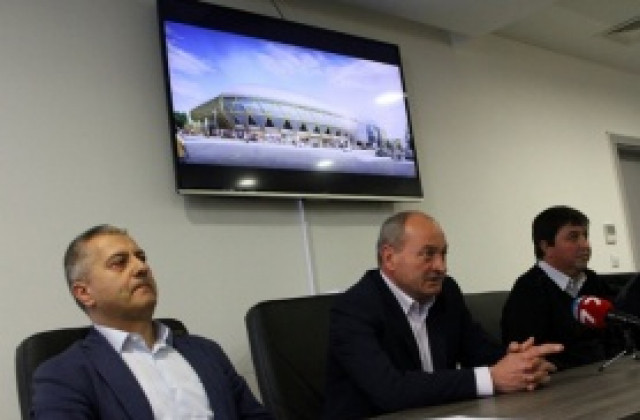 Ботев Пд представи стадион-бижу