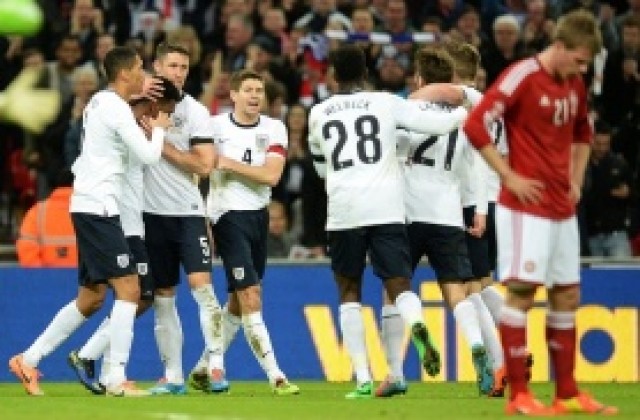 ВИДЕО: Стъридж спаси Англия срещу Дания
