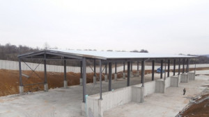 Площадката за компостиране от новото депо е завършена