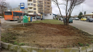 Почистиха района около спирката на кв Картала