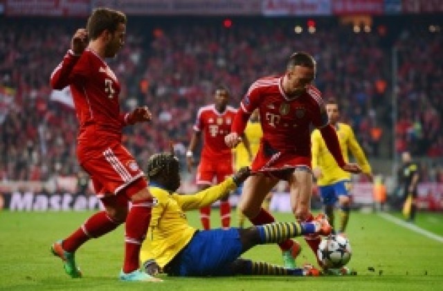 Помъдрял Байерн си спести треперенето срещу Арсенал